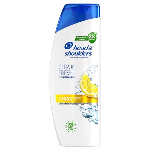 Шампоан против пърхот Head & Shoulders Citrus Fresh за мазна коса, 400ml