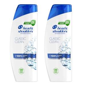 Szampon przeciwłupieżowy Head & Shoulders Classic Clean, 2-pak, butelki 400ml - Head & Shoulders