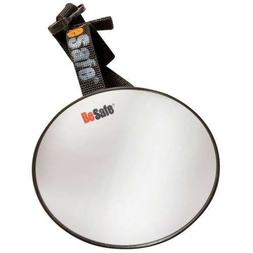 BeSafe Baby Car Mirror for Rear Facing Child, allows to keep eye contact with baby