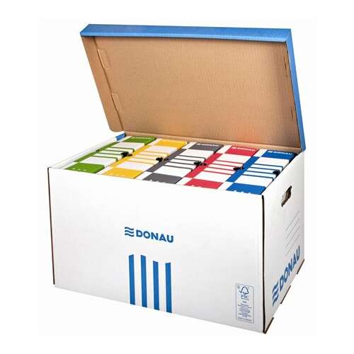 DONAU felfelé nyíló kék archiváló konténer
