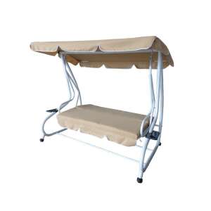 Rojaplast De Luxe hintaágy bézs tetővel és párnával - Hintaágy kiegészítő