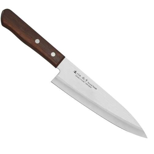 Satake Tomoko Gyuto (Séf) japán 18cm séfkés fa nyéllel