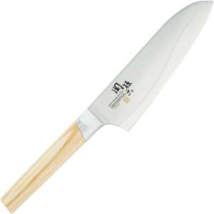 Kai Seki Magoroku Santoku japán konyhakés 16,5 cm, Cobalt Special acél, fa markolat - Konyhakés