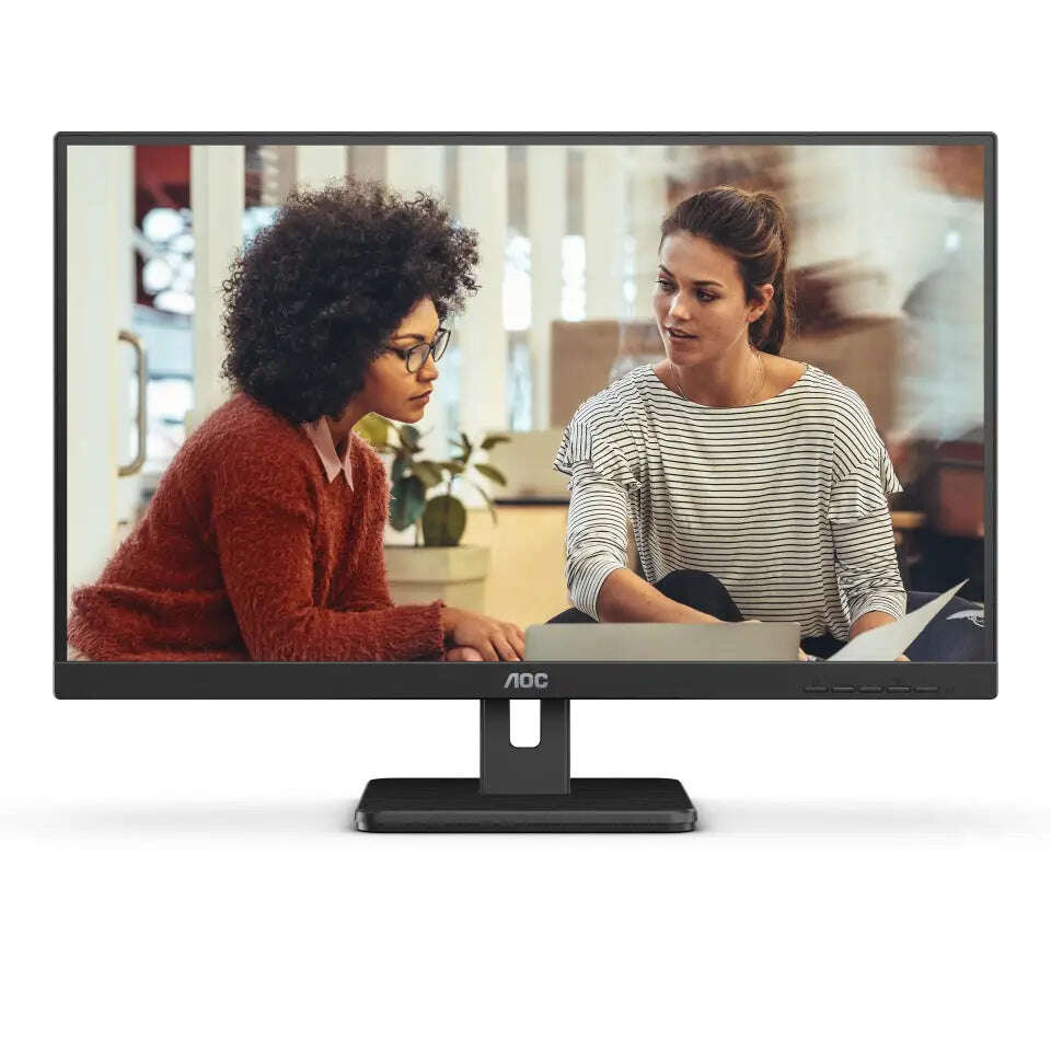 Aoc 24e3um monitor, 23.8" va, fullhd, 75hz, displayport, fekete