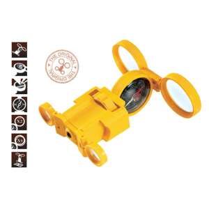 Navir Multifunkciós Optikai Eszköz: Iránytű, Nagyító, Távcső és Sztereoszkóp - Navir