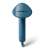 Philips 3000 Series Handdampfer, blau