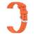 Narancssárga szilikon szíj Garmin Lily 2 okosórahoz