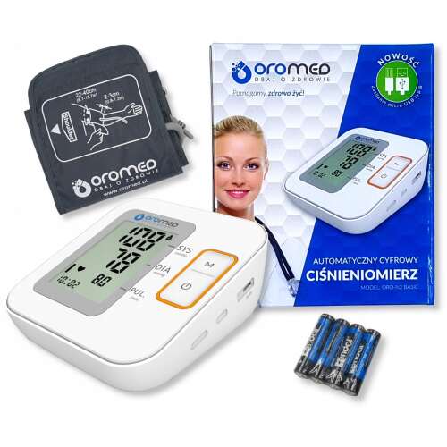 ORO-MED ORO-N2BASIC LCD, 220 - 400 mm fehér vérnyomásmérő 58482852
