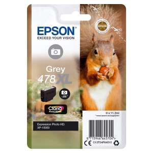 Epson 478XL graue Tintenpatrone, 11,2 ml, Claria Photo HD, Expression Photo HD XP-15000 - Druckerzubehör