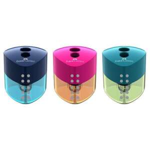 Faber-Castell Grip 2 Lyukú Hegyező - Áttetsző