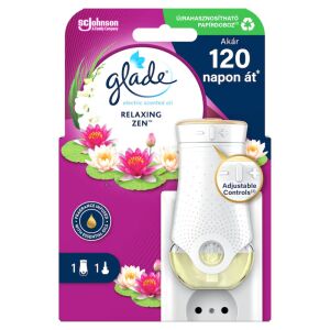 Glade elektromos illóolaj párologtató - Relaxing Zen - Állítható vezérlők - Glade