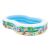 Paradise Lagoon Inflatable Family Pool, beach theme, 262x160x46 cm