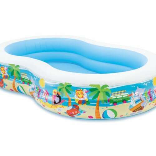 Paradise Lagoon family pool 262x160x46 cm oval inflatable