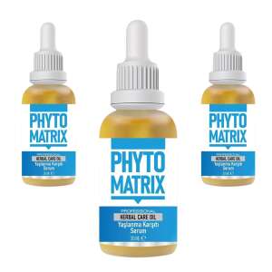 Tri fľaše pleťového oleja proti starnutiu Phyto Matrix - Sérum na tvár