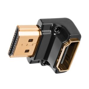 AudioQuest HDMI 90 Fokos Adapter, A típusú, szögletes nézet - Audioquest