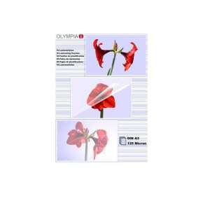 Olympia 125 Mikron A3 Laminierfolien, 50 Stück/Packung - Bürobedarf