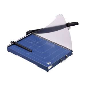 Olympia G 4420 papírvágógép, kék, biztonsági védővel, irodába, otthoni irodába és iskolába - Olympia