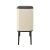 Brabantia Bo Touch 3x11L Coș de gunoi selectiv Bej, vedere frontală