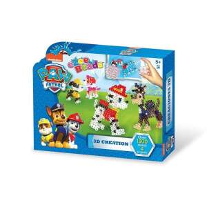 Set de mărgele 3D eZeeBeads Nickelodeon Paw Patrol, creează figurine 3D cu personajele tale preferate din Paw Patrol - Nickelodeon