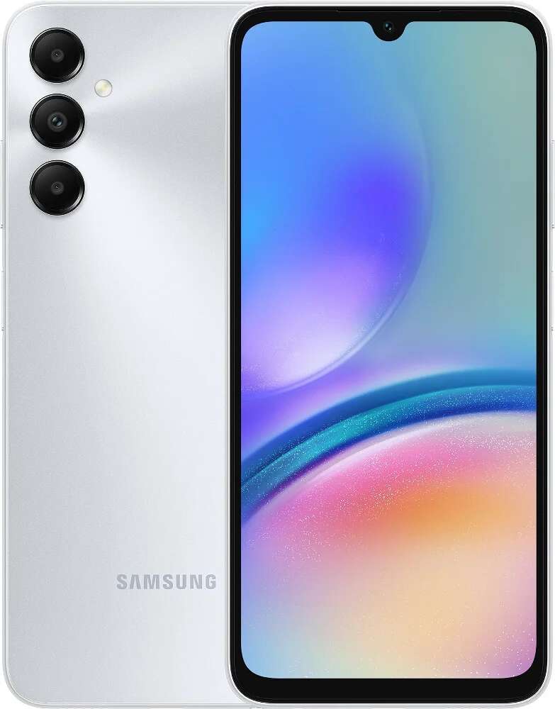 Samsung galaxy a05s 4/64gb dual sim okostelefon - ezüst + domino...
