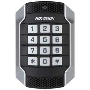Hikvision DS-K1104MK RFID kártyaolvasó és kódzár, elülső nézet - Hikvision