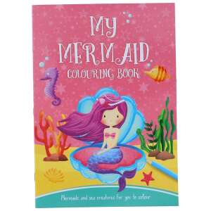 Maľovanie My Mermaid, 32 strán s morskými pannami a morskými tvormi - Knihy
