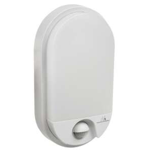 Lampă de perete exterioară Maclean MCE340 cu senzor de mișcare, albă - Lămpi și iluminat