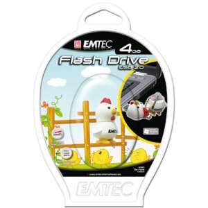 Emtec M-320 8GB USB 2.0 pendrive, csirke formájú - Pendrive
