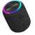 Sencor Sirius 2 Mini Bluetooth speaker, black, with LED lights