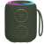 Sencor Sirius 2 Mini Bluetooth Lautsprecher, olivgrün, Vorderansicht, mit LED-Leuchten