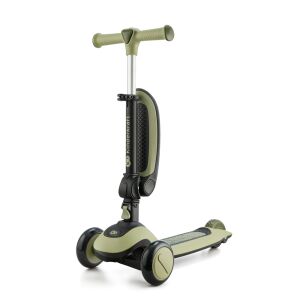 Kinderkraft Halley Scooter - Green, Front View - Kinderkraft