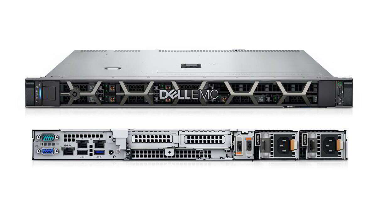 Dell emc poweredge r350 rack szerver (6cx e-2336 2.9ghz / 16gb /...