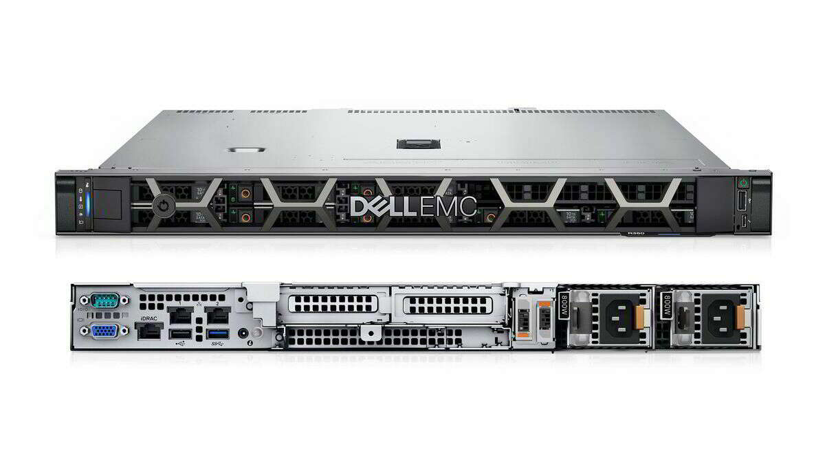 Dell emc poweredge r350 rack szerver (8cx e-2378 2.6ghz / 32gb /...