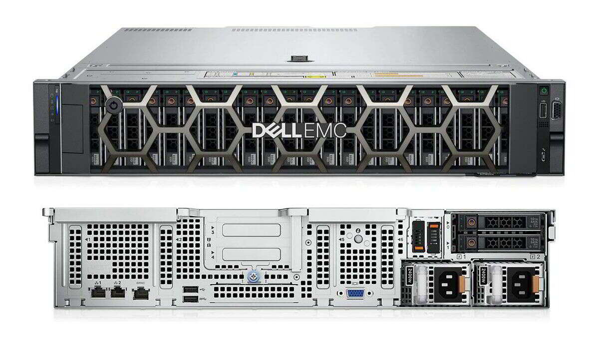 Dell emc poweredge r750xs rack szerver (16x2.5" / 2x12cx silver 4...