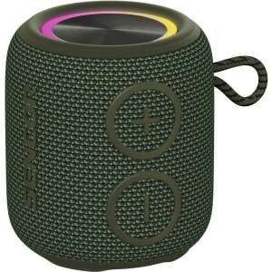 Sencor Sirius 2 Micro portable Bluetooth speaker in olive green, front view - Bluetooth Speaker