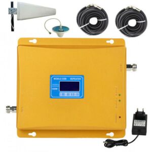 iUni GSM 900MHz Signal Amplifier Kit with Antenna and Cables - Signal Booster