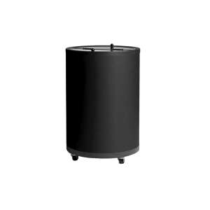 TEFCOLD CC77 fekete italhűtő kerekekkel - Borhűtő