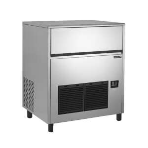 TEFCOLD TC85 professional ice cube maker, stainless steel - Ice Cube Maker