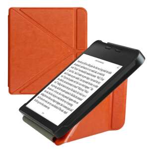 Kwmobile кафяв еко-кожен калъф за Kobo Libra 2 със функция стойка - Kwmobile