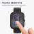 Kwmobile screen protector for Amazfit Bip 3 Pro smartwatch, touch sensitive