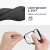 Kwmobile silicone case for Google Pixel Buds Pro, lightweight and soft, gray and black