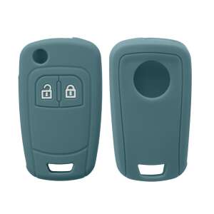 Kwmobile Car Key Cover for Opel/Chevrolet 2 Buttons, Dark Green, Silicone, KWM000008LV004C