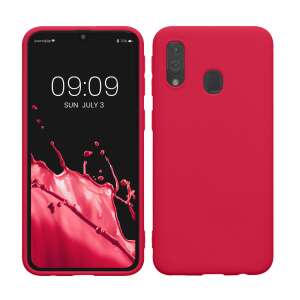 Kwmobile Silicone Case for Samsung Galaxy A40, Red - Phone Case
