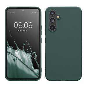 Kwmobile Case for Samsung Galaxy A54 5G, Dark Green, Silicone, KWM000018FR017C