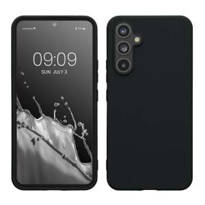 Черен силиконов калъф Kwmobile за Samsung Galaxy A54 5G - Телефонни контакти