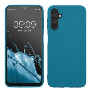 Kwmobile Silicone Case for Samsung Galaxy A14 5G, Blue - Phone Case