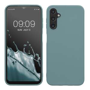 Kwmobile Silicone Case for Samsung Galaxy A14 5G, Dark Green - Phone Case