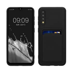 Kwmobile Case for Samsung Galaxy A50, Black, Silicone, KWM000021KQ001C