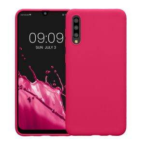 Калъф Kwmobile за Samsung Galaxy A50, розов, силикон, KWM000009SZ016C 138569424 - Телефонни контакти
