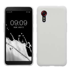 Kwmobile Case for Samsung Galaxy Xcover 5, White, Silicone, KWM000012NV029C
